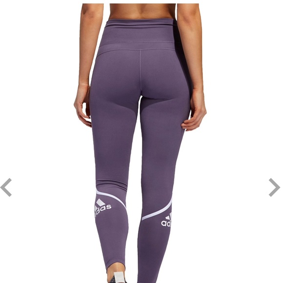 🆕🔅 Adidas High-Rise Logo soft leggings• NWT🔅🆕 - Picture 3 of 8